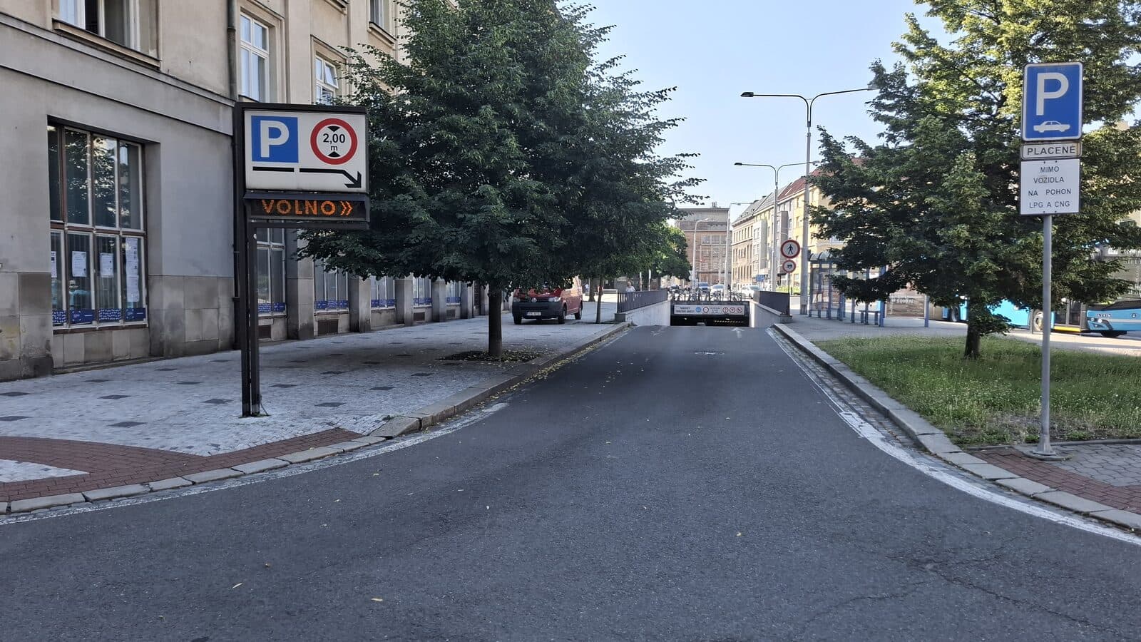 Podzemní parkoviště Prokešovo náměstí